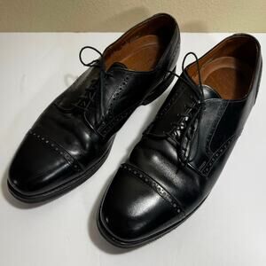 Allen Edmonds Men's Brady Leather Oxford Brogues Black Dress Shoes - Size 12 B